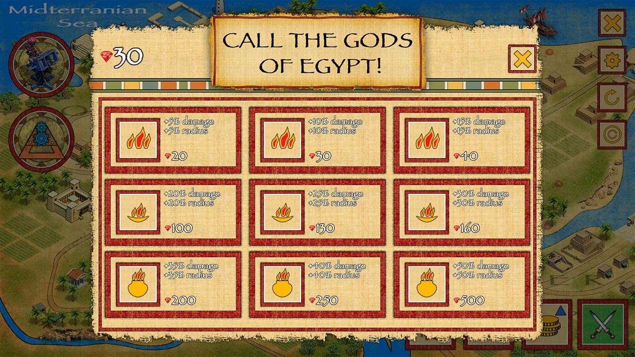 Screenshot №5 from game Defense of Egypt: Cleopatra Mission