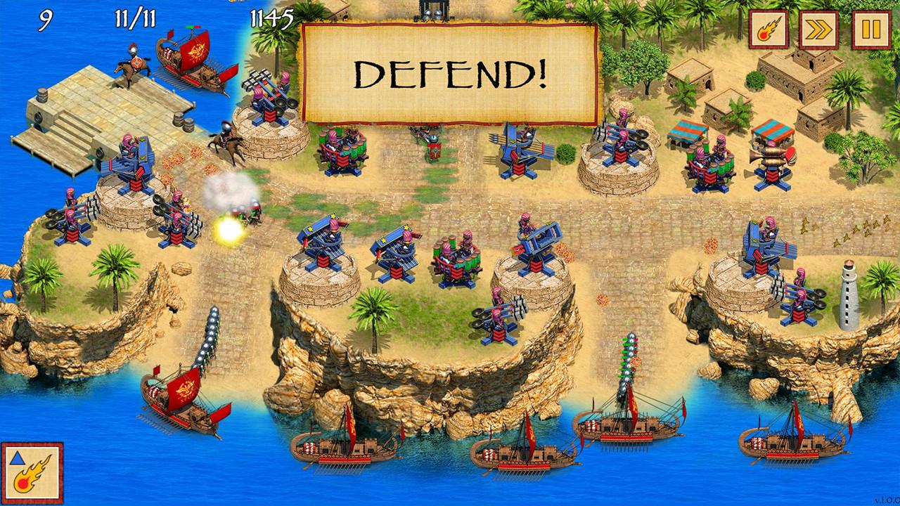 Screenshot №3 from game Defense of Egypt: Cleopatra Mission