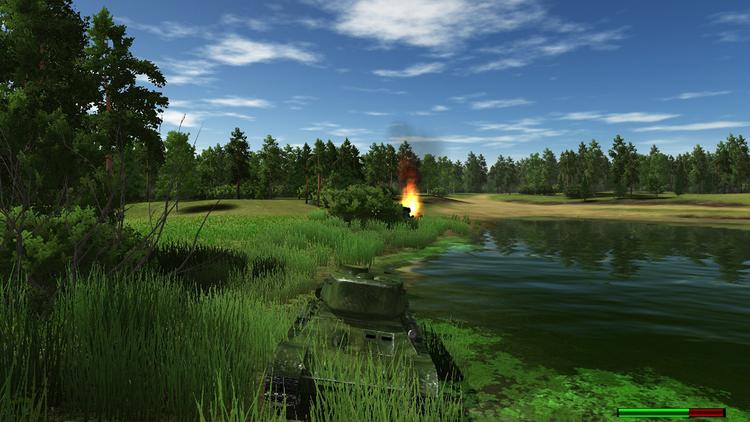 Screenshot №2 from game On the front line