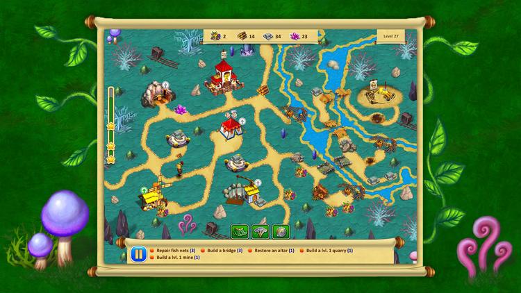 Скриншот №1 из игры Gnomes Garden 3: The thief of castles