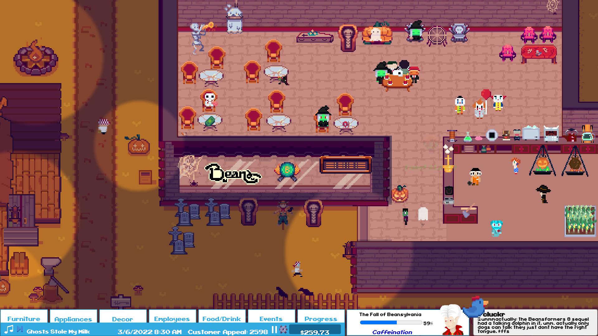 Скриншот №10 из игры Beans: The Coffee Shop Simulator