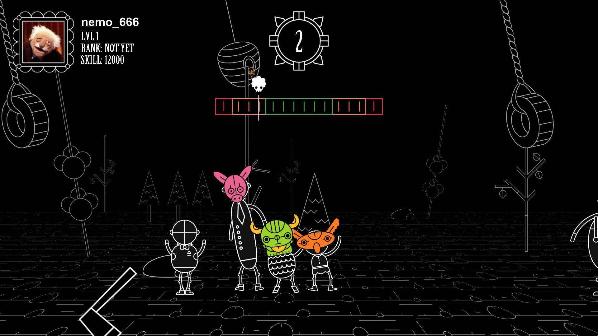 Screenshot №1 from game Masky