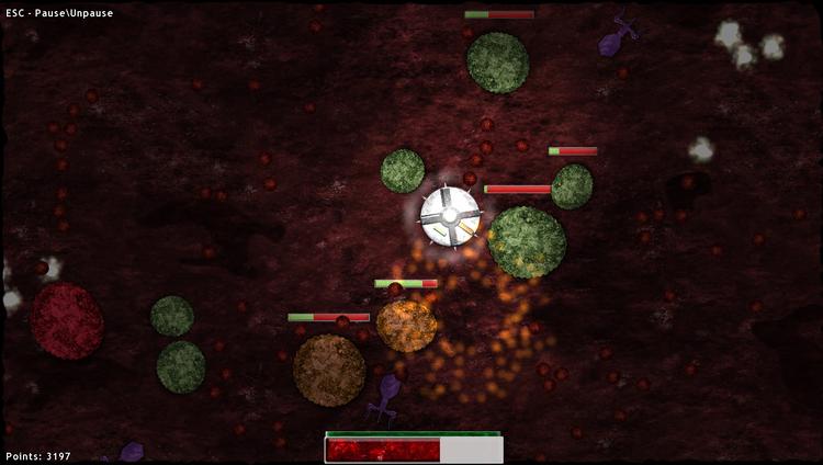 Скриншот №2 из игры Germ Wars