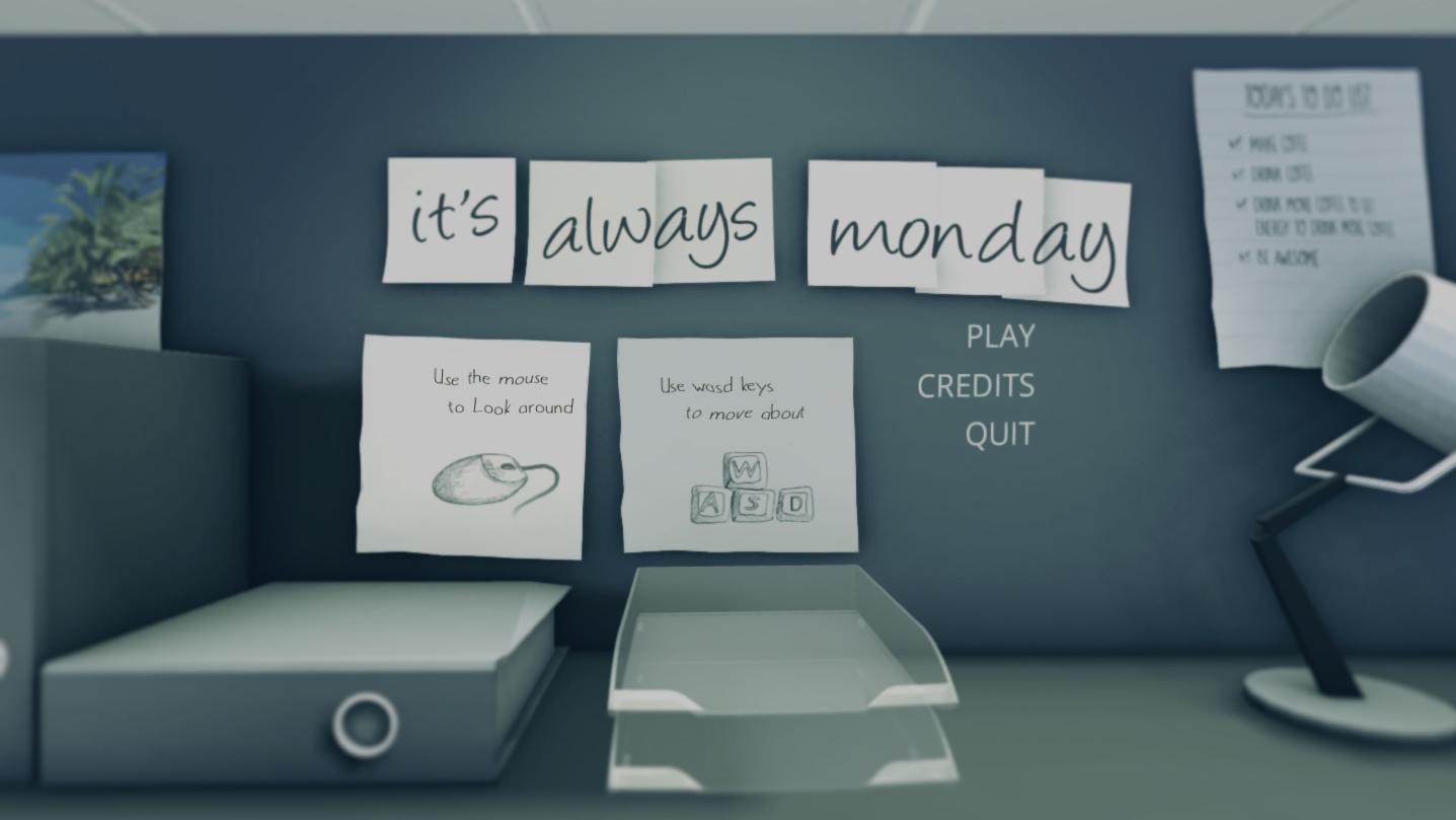 Screenshot №1 from game it's always monday
