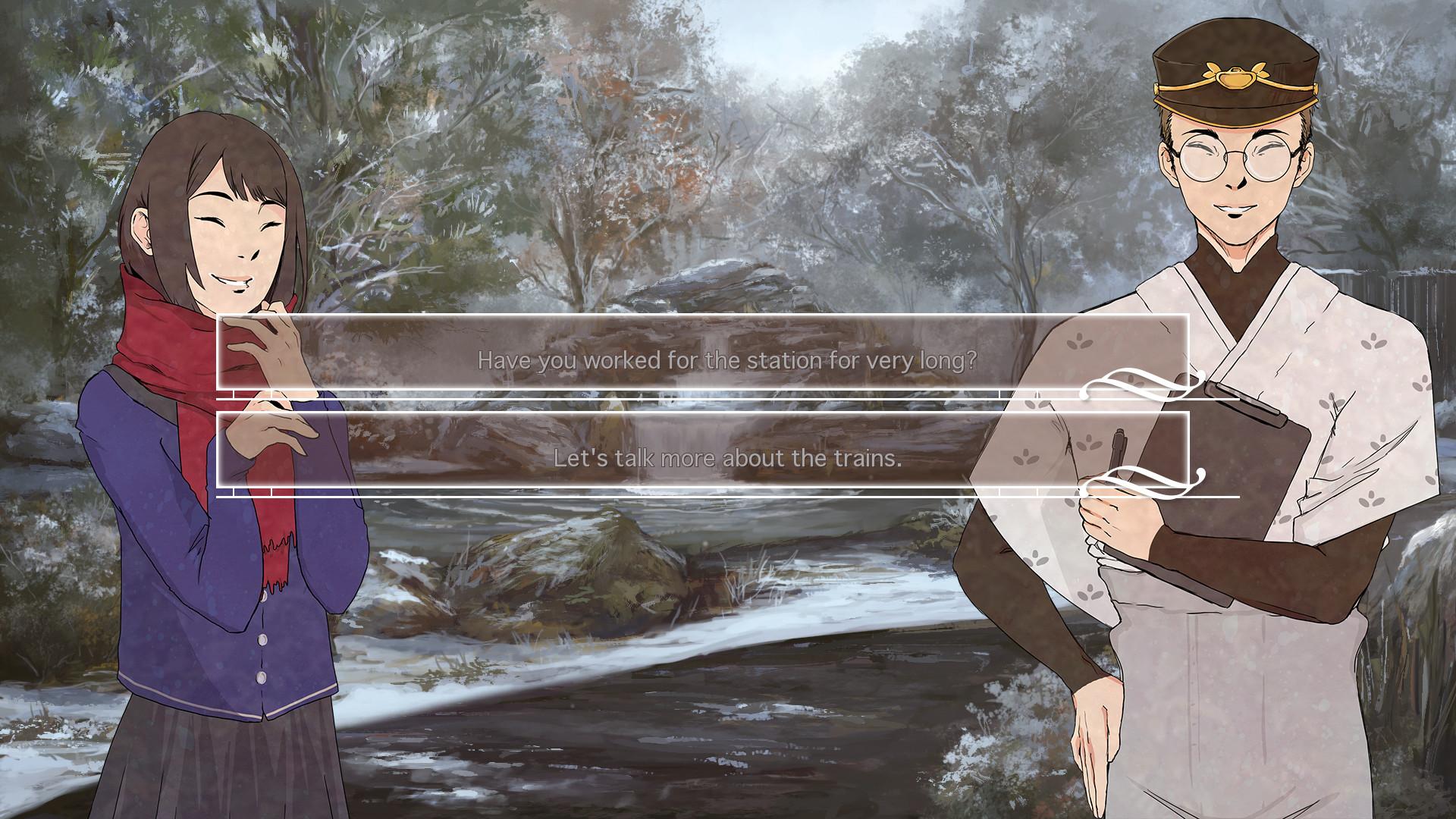 Screenshot №5 from game When Our Journey Ends - A Visual Novel