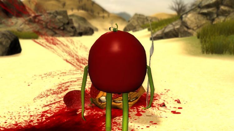 Скриншот №1 из игры Tomato Way