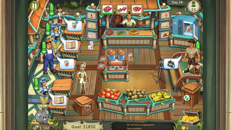 Screenshot №2 from game Katy and Bob: Safari Cafe