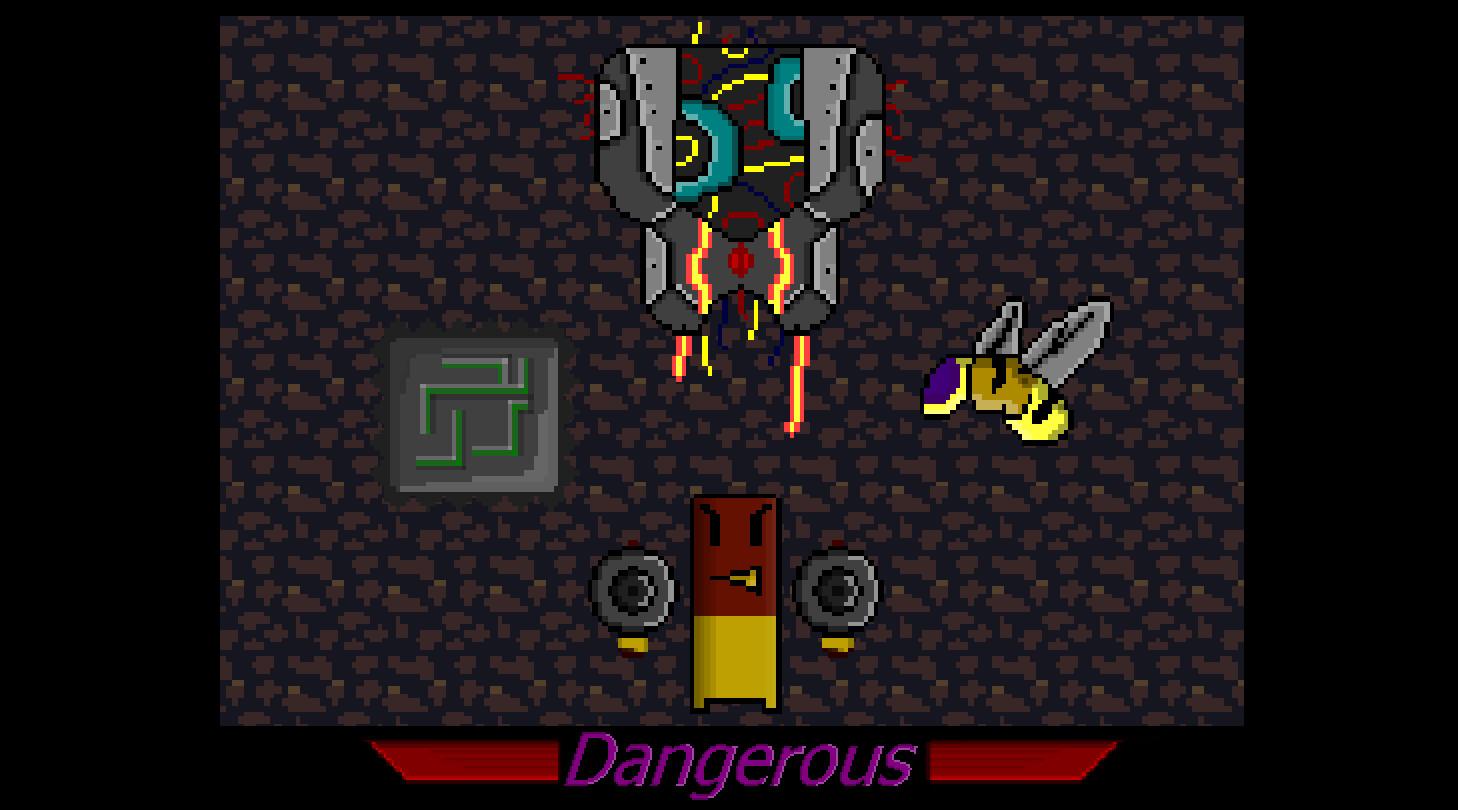 Screenshot №1 from game Dangerous Bullets