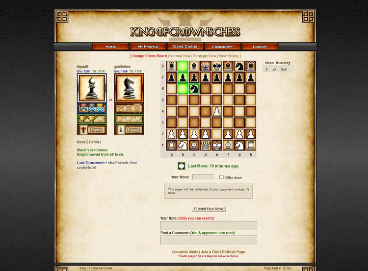 Скриншот №1 из игры Chess: King of Crowns Chess Online