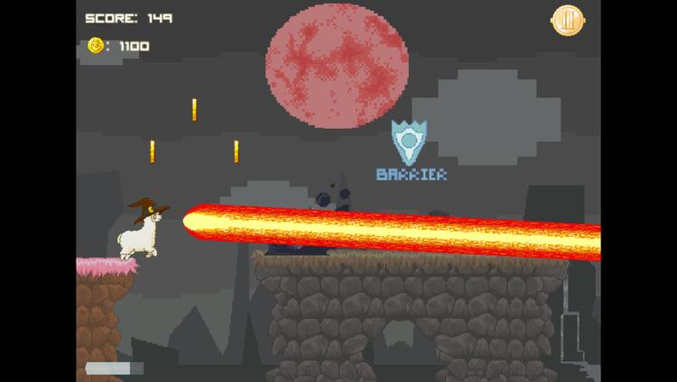 Screenshot №1 from game Alpacapaca Dash