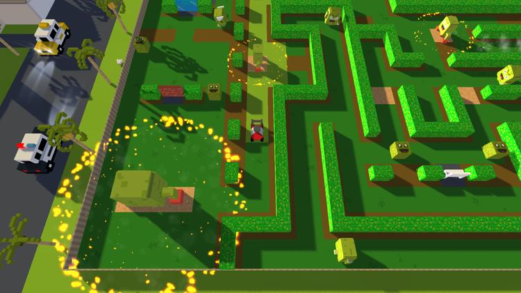 Screenshot №1 from game Grass Cutter - Mutated Lawns