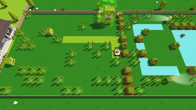 Скриншот №1 из игры Grass Cutter - Mutated Lawns