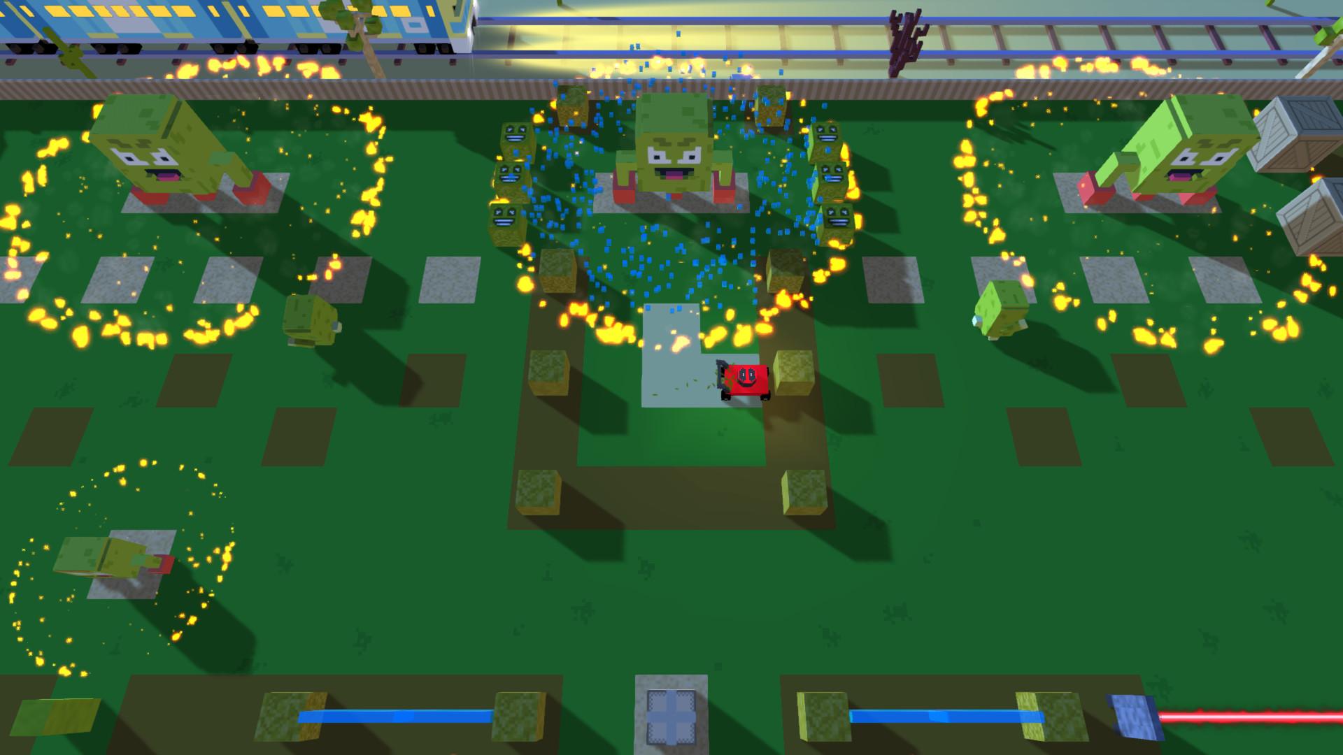Скриншот №1 из игры Grass Cutter - Mutated Lawns