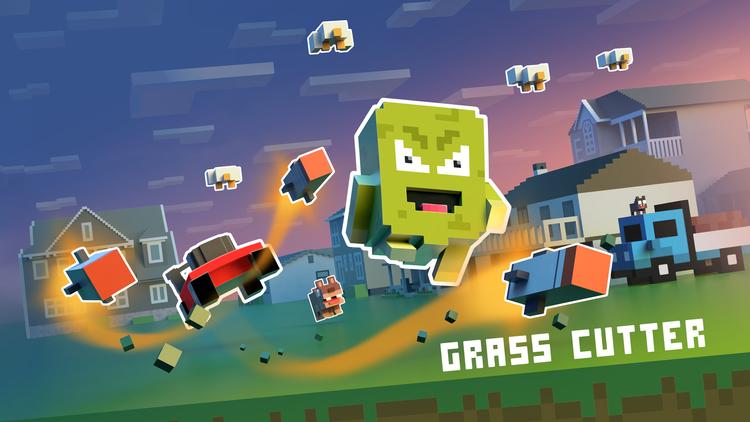 Screenshot №2 from game Grass Cutter - Mutated Lawns