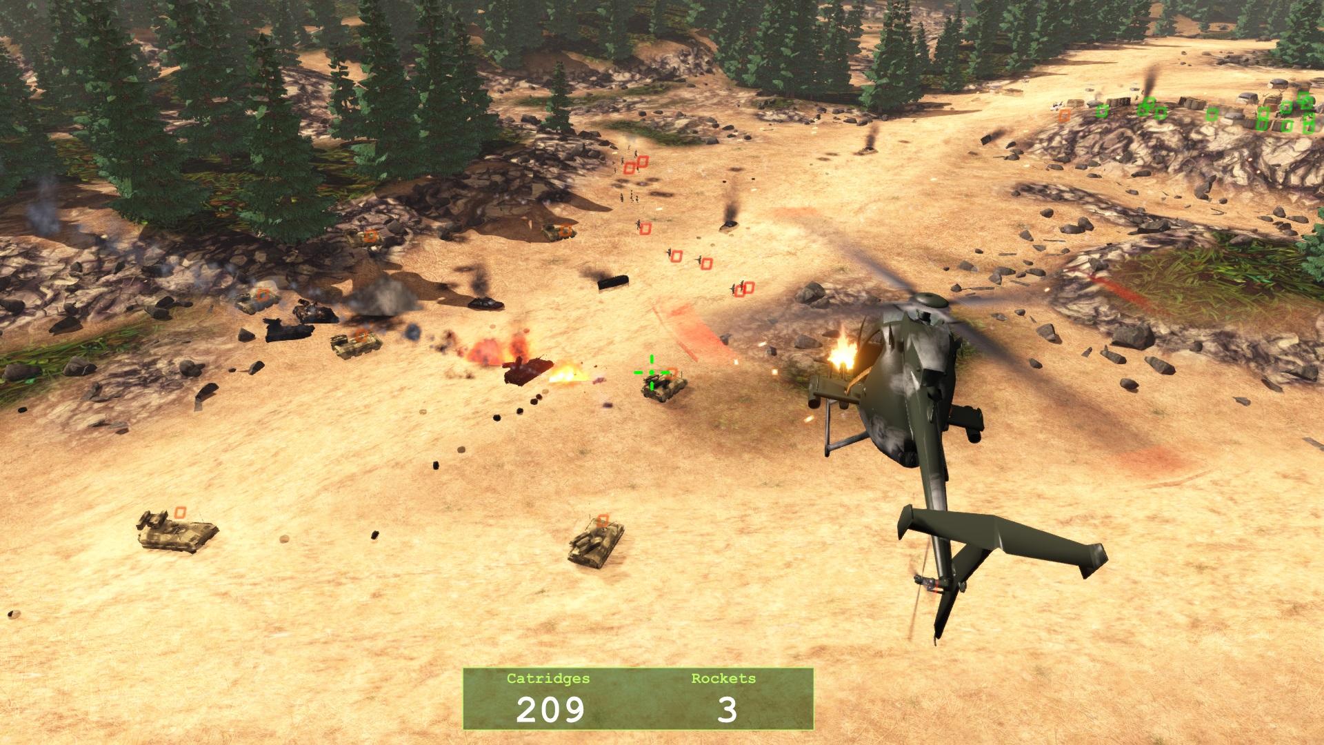 Скриншот №2 из игры Aerial Destruction