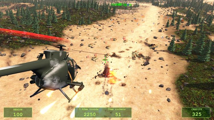 Скриншот №1 из игры Aerial Destruction