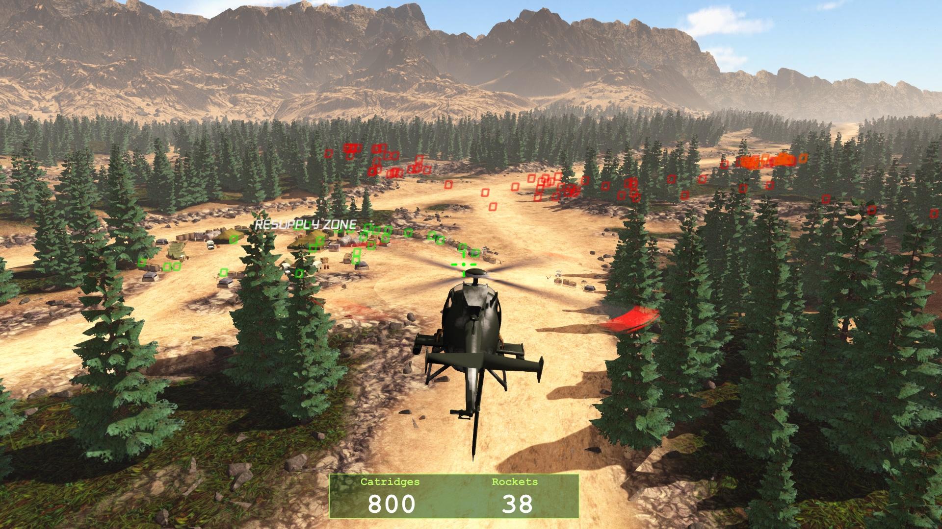 Screenshot №1 from game Aerial Destruction