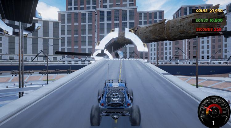 Скриншот №1 из игры Crazy Buggy Racing