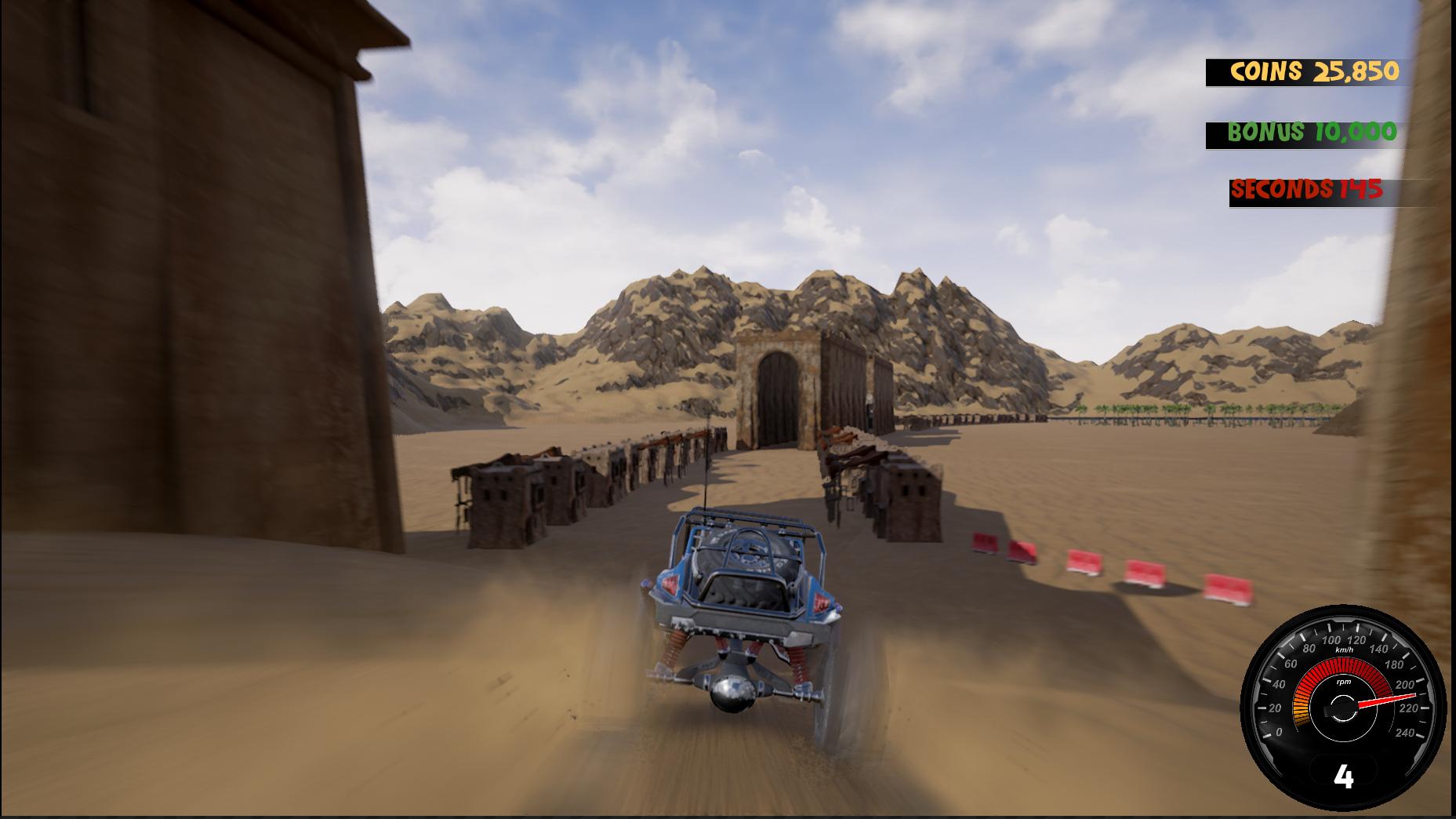 Скриншот №2 из игры Crazy Buggy Racing
