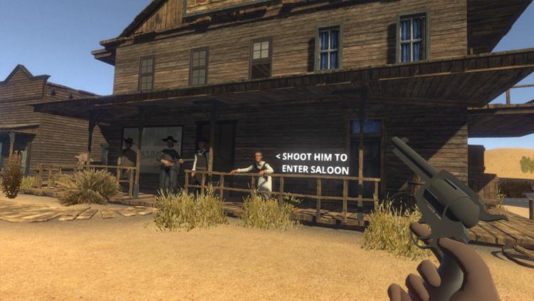 Скриншот №2 из игры Eastwood VR