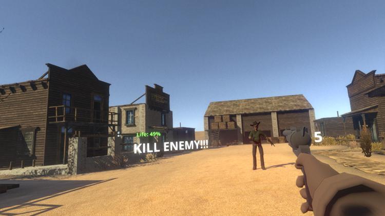 Screenshot №1 from game Eastwood VR