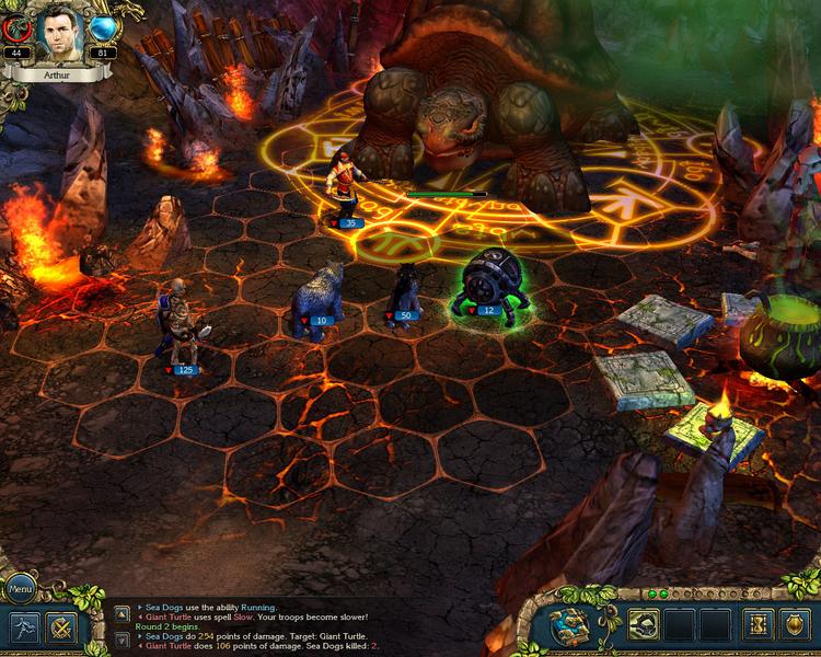 Screenshot №1 from game King's Bounty: Crossworlds