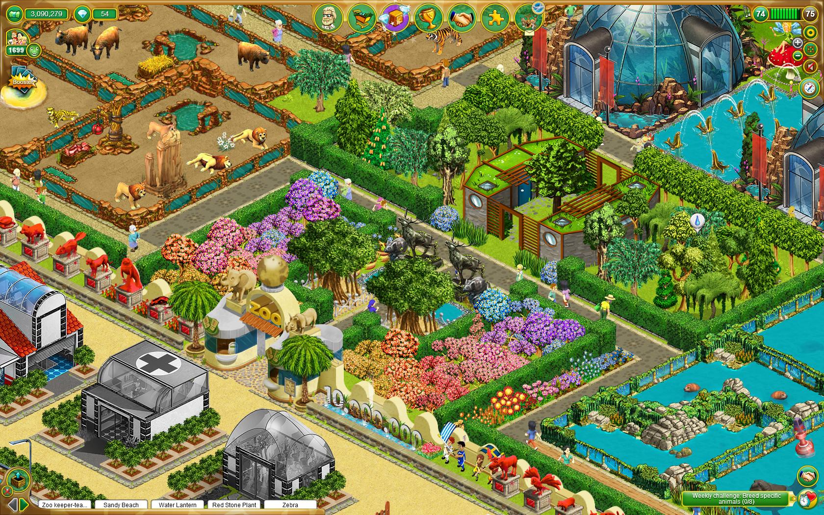 Screenshot №1 from game My Free Zoo