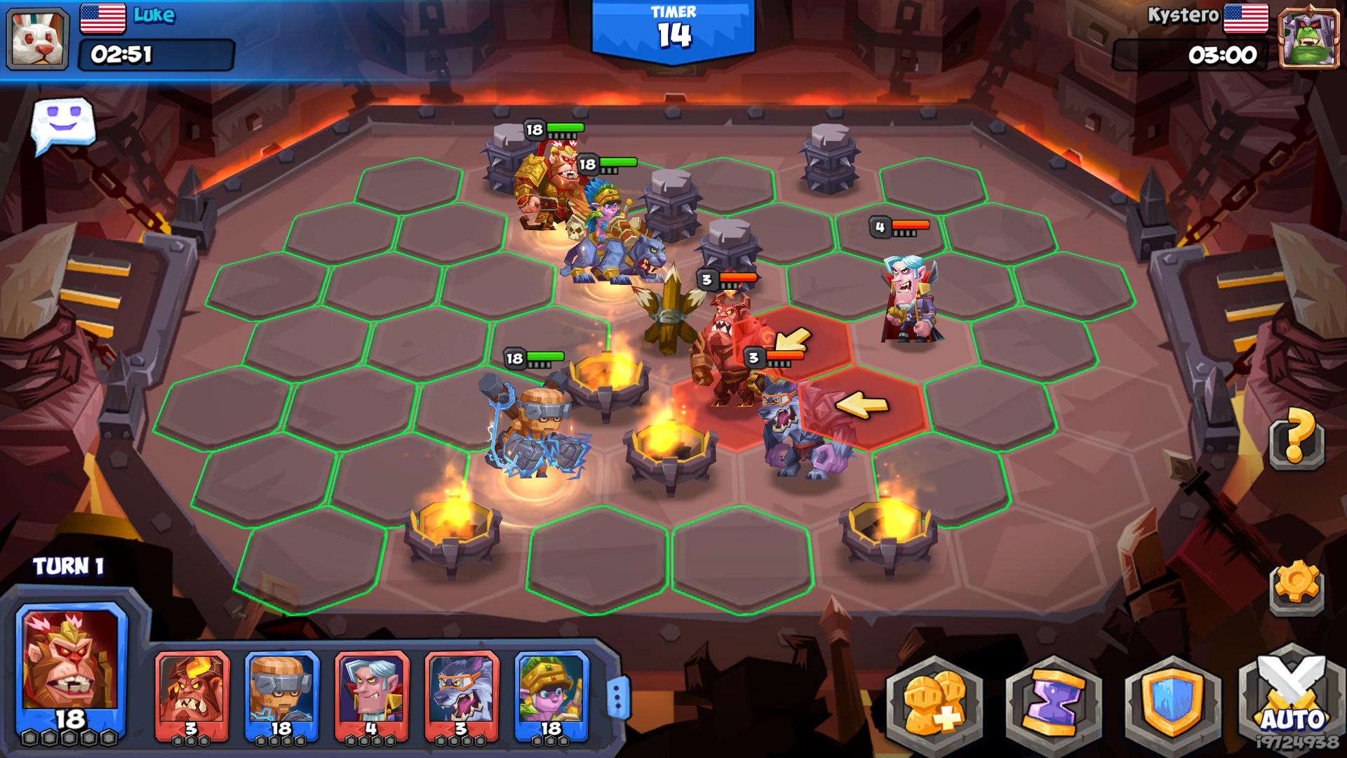Screenshot №23 from game Tactical Monsters Rumble Arena