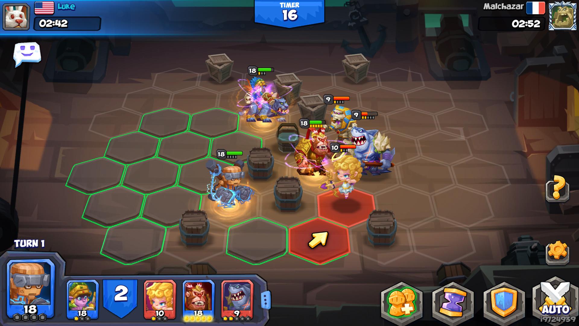 Screenshot №21 from game Tactical Monsters Rumble Arena