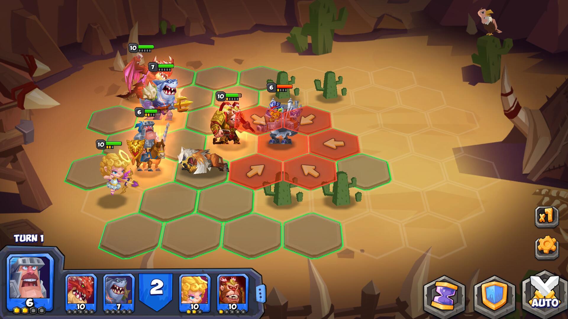 Screenshot №22 from game Tactical Monsters Rumble Arena