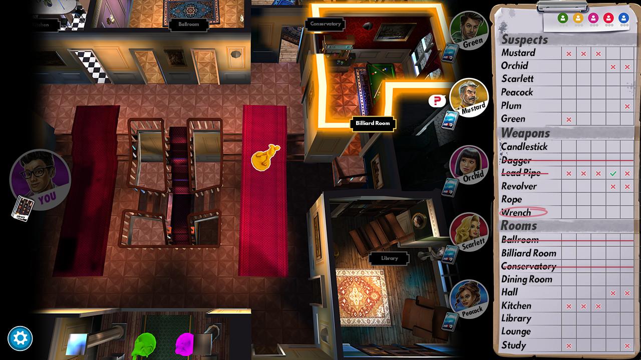 Screenshot №5 from game Clue/Cluedo: Classic Edition