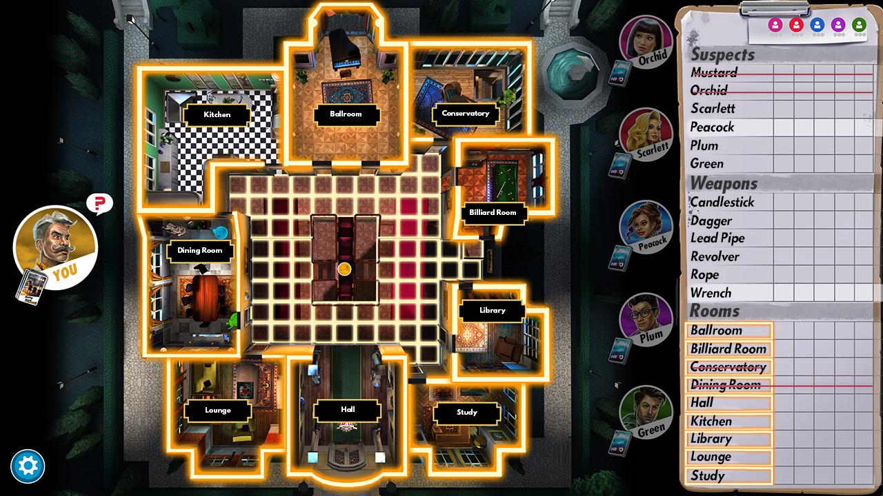 Screenshot №2 from game Clue/Cluedo: Classic Edition