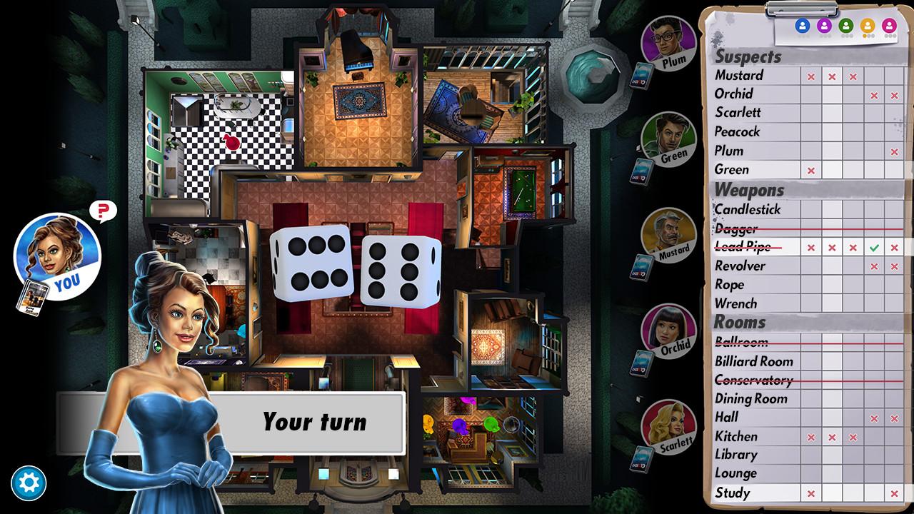 Screenshot №4 from game Clue/Cluedo: Classic Edition