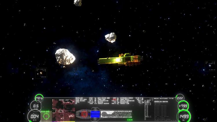 Скриншот №2 из игры ΔV: Rings of Saturn