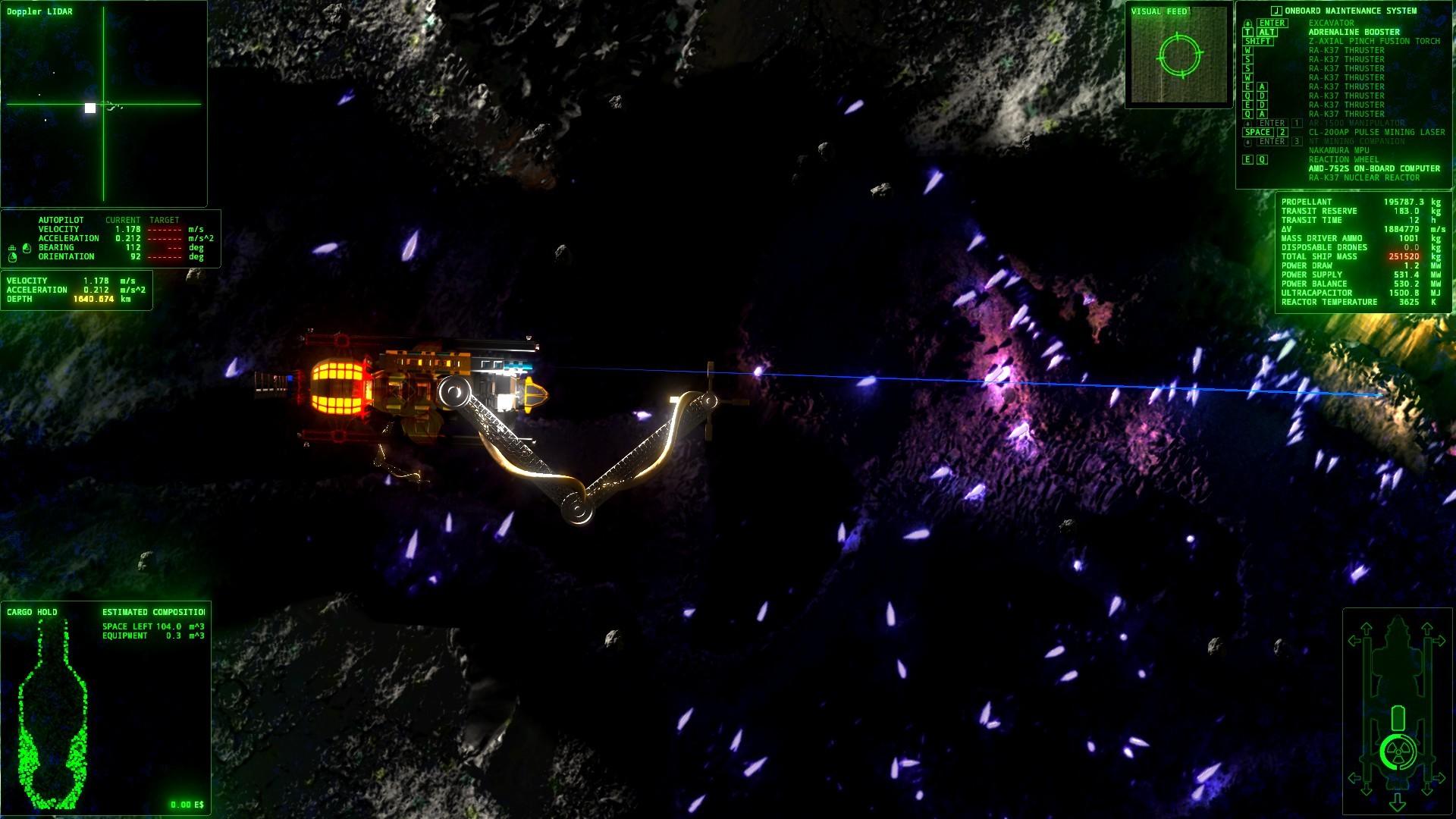 Скриншот №3 из игры ΔV: Rings of Saturn