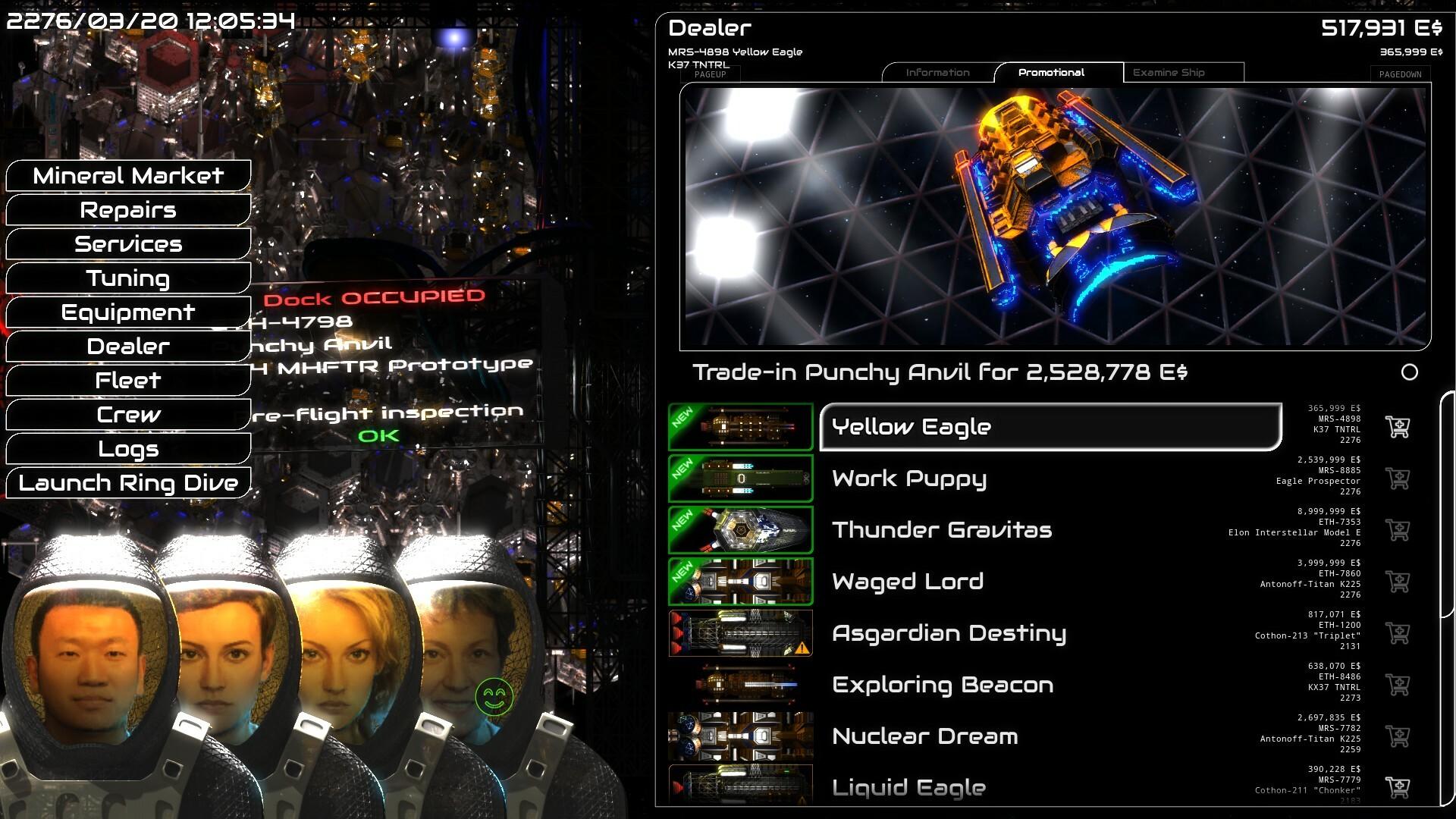 Screenshot №4 from game ΔV: Rings of Saturn