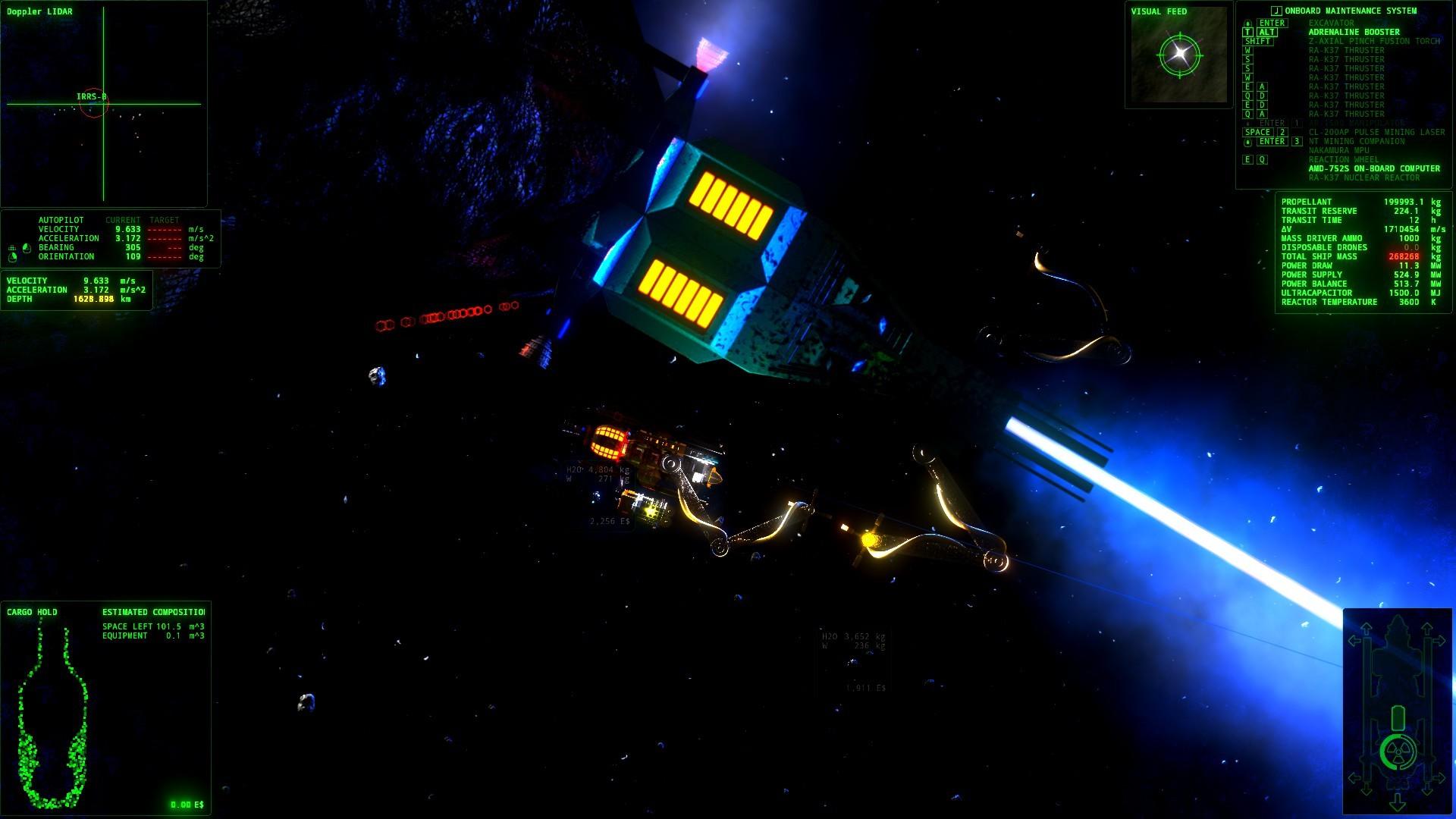 Скриншот №5 из игры ΔV: Rings of Saturn