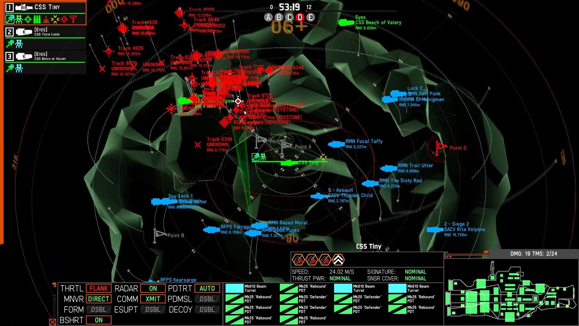 Скриншот №7 из игры NEBULOUS: Fleet Command