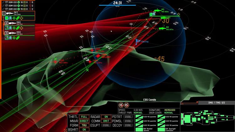Скриншот №2 из игры NEBULOUS: Fleet Command