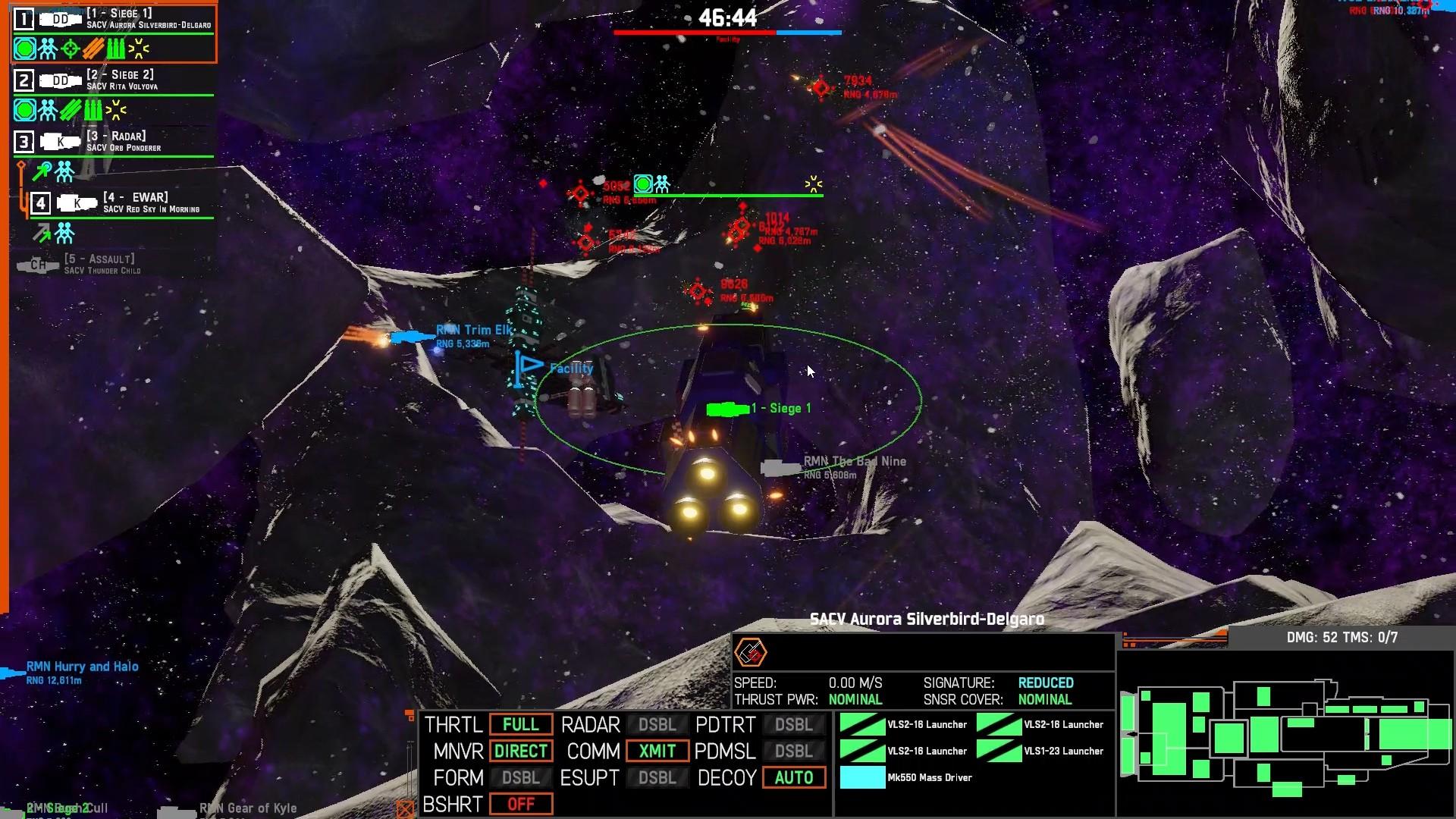 Скриншот №5 из игры NEBULOUS: Fleet Command